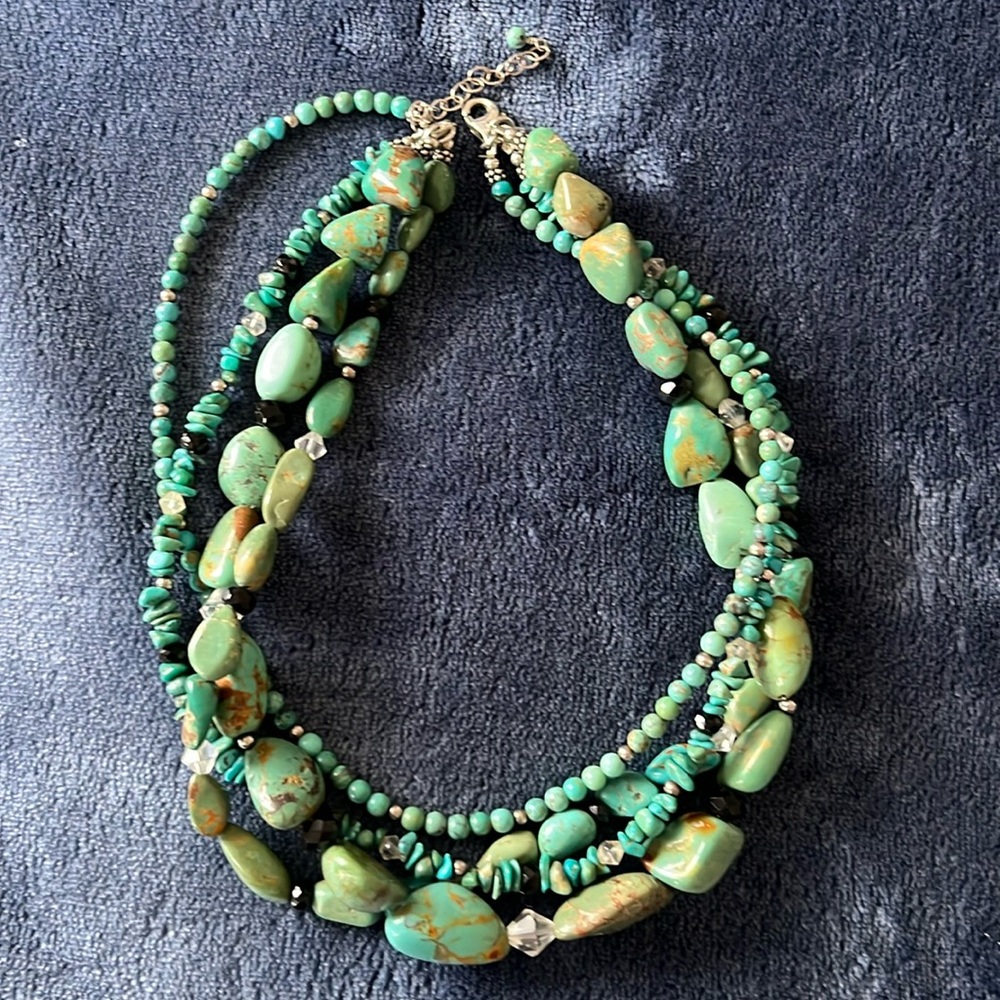 Silpada turquoise necklace